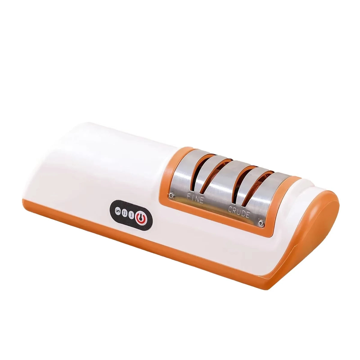 Electric knife sharpener, orange