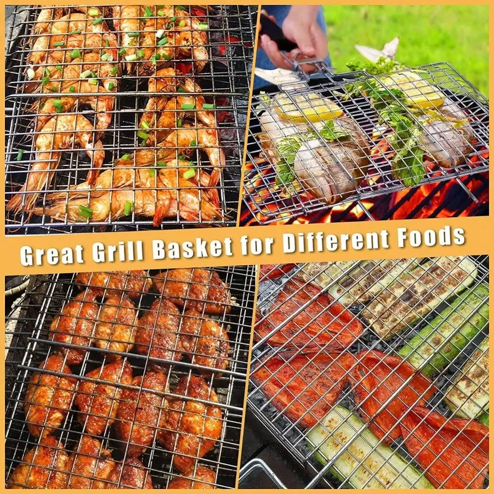 Folding Grill Basket