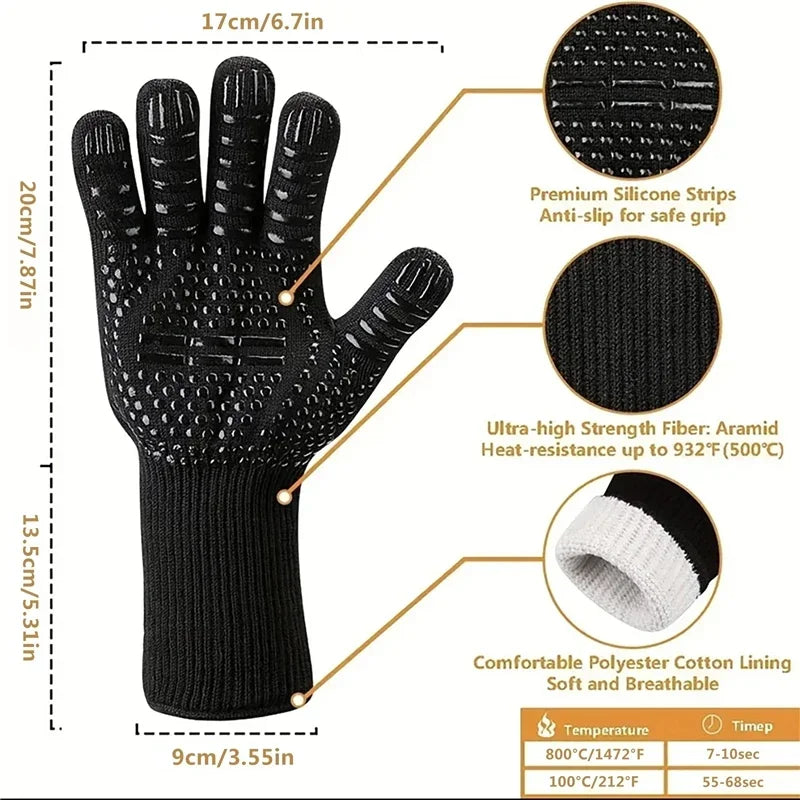 Heat-Resistant Braai Gloves