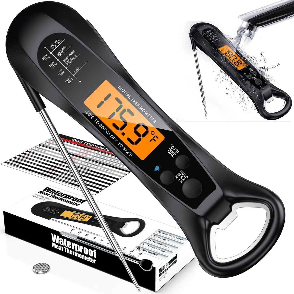Instant-Read Meat Thermometer