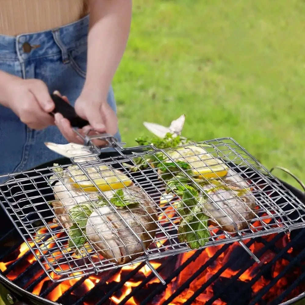 Folding Grill Basket