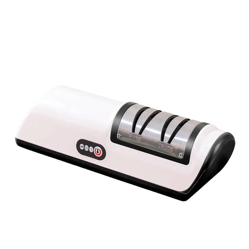 Electric knife sharpener, black