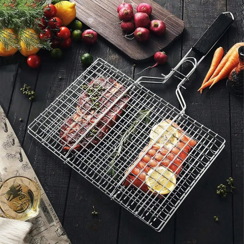 Folding Grill Basket